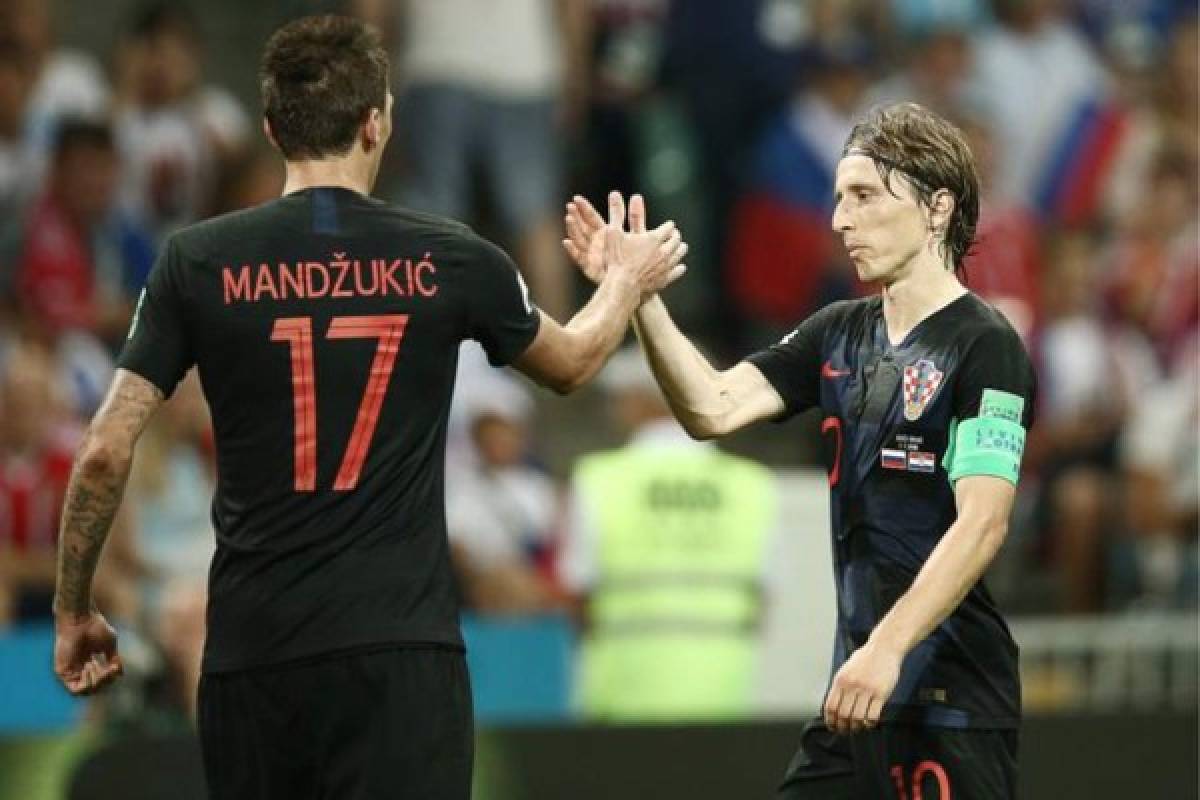 Sin hablarse por tres años: Modric revela por qué se rompió la relación con Mandzukic, su excompañero en la selección