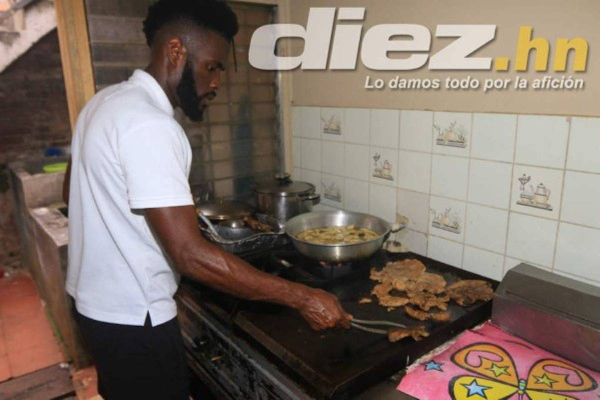 Así es el humilde local de comida de Rudy Williams, al que van jugadores de Olimpia y Motagua