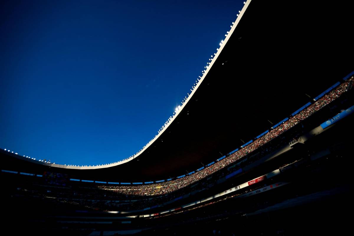 Estadio Azteca, escenario que albergará su tercera Copa del Mundo en su historia.