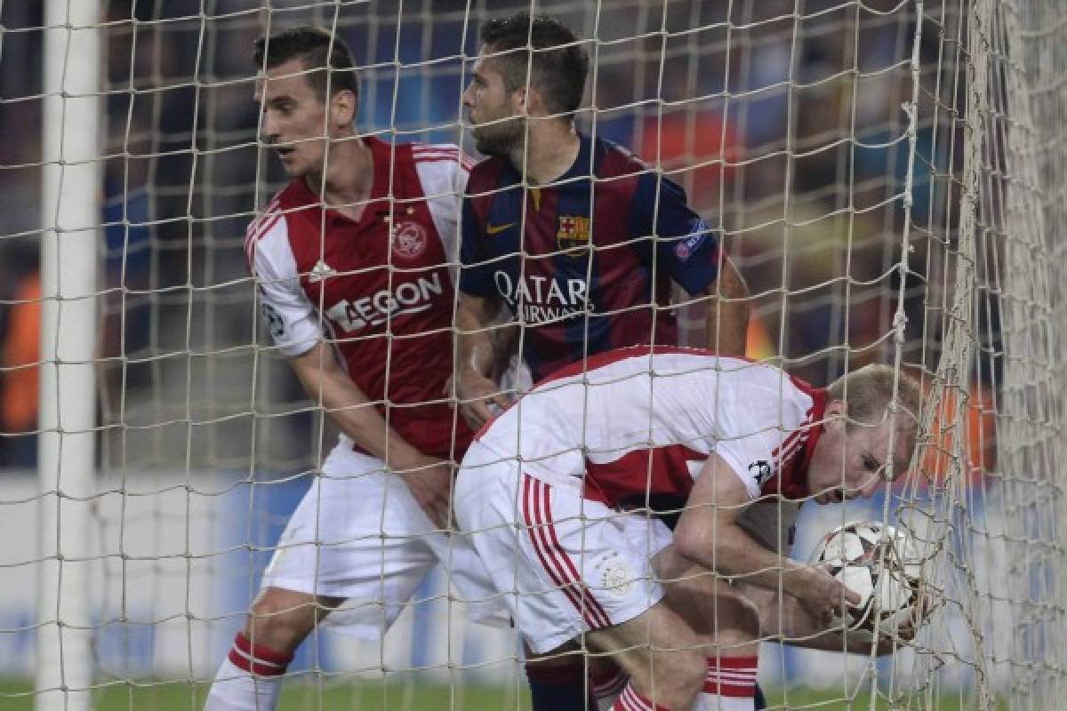 El Barcelona se impuso 3-1 con facilidad al Ajax de Amsterdam