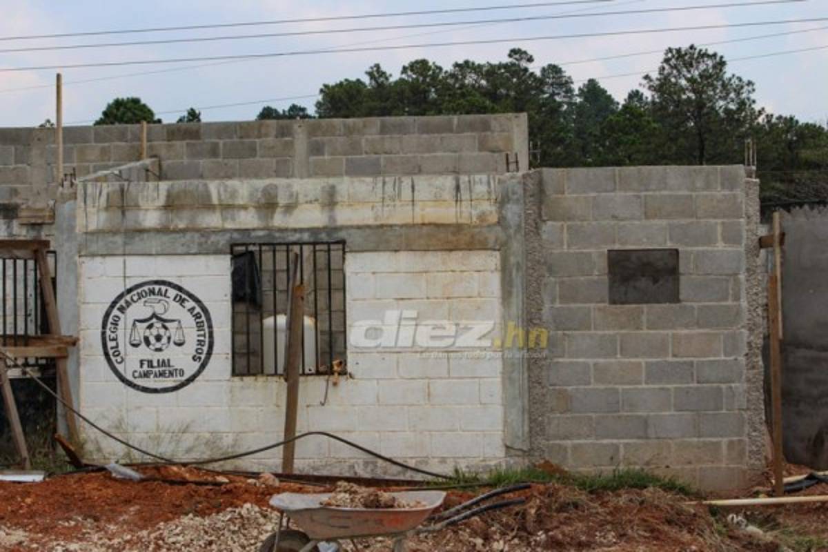 El nuevo y bonito estadio que se inaugurará en Campamento, Olancho