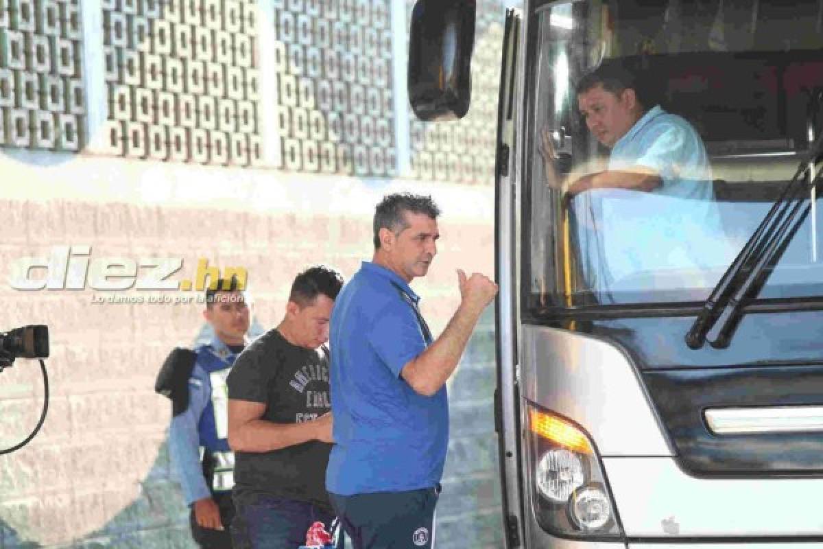 Afición de Olimpia se burla de Motagua antes del clásico en la Pentagonal