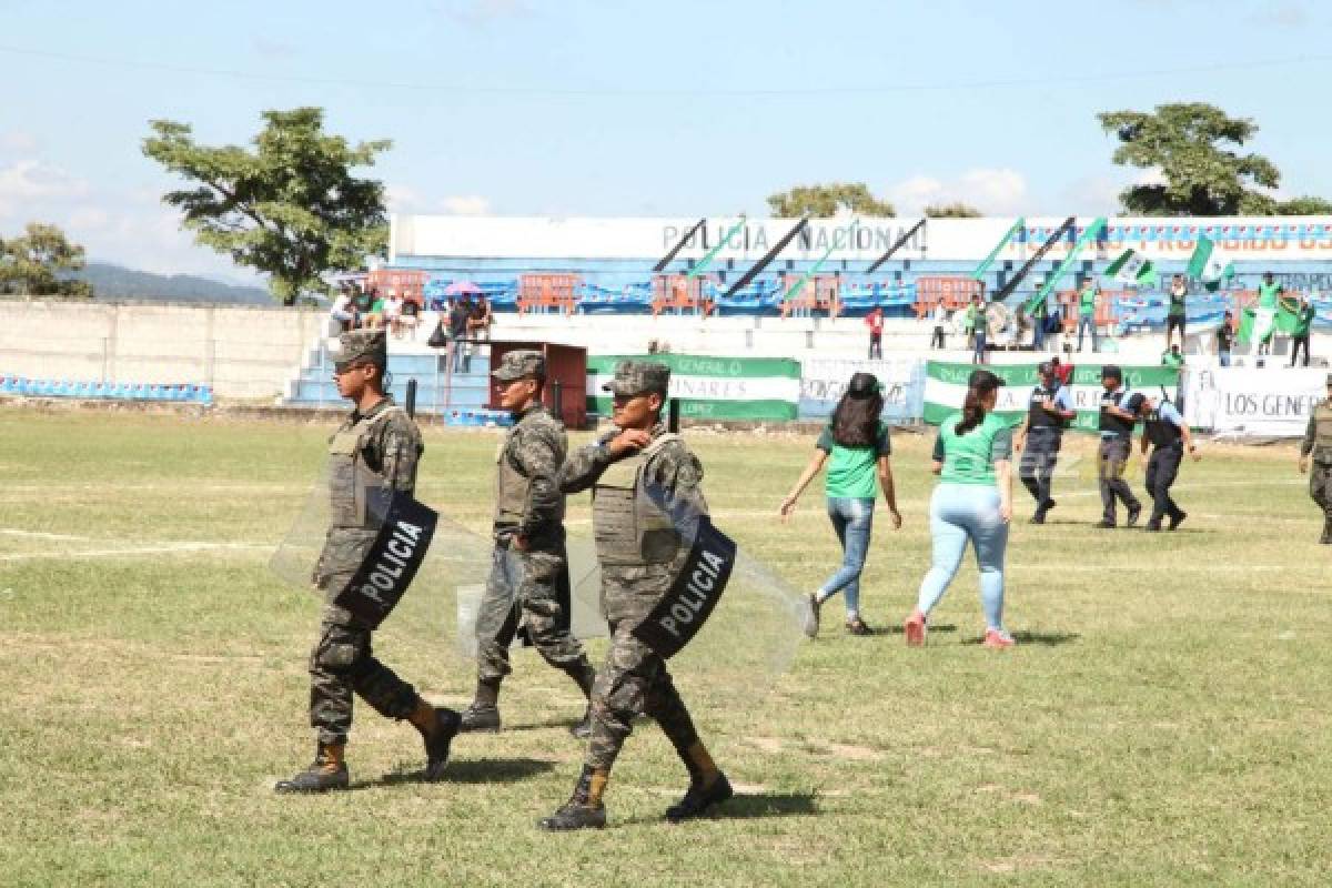 Ambientazo en Ocotepeque para final de la Liga de Ascenso entre Pinares y Santos