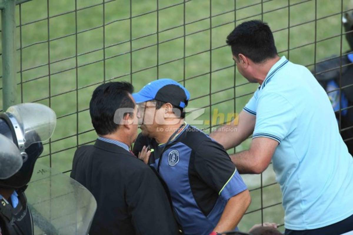 No se vio en TV: La furia de Figueroa, el sufrimiento de Diego Vázquez y la euforia verde