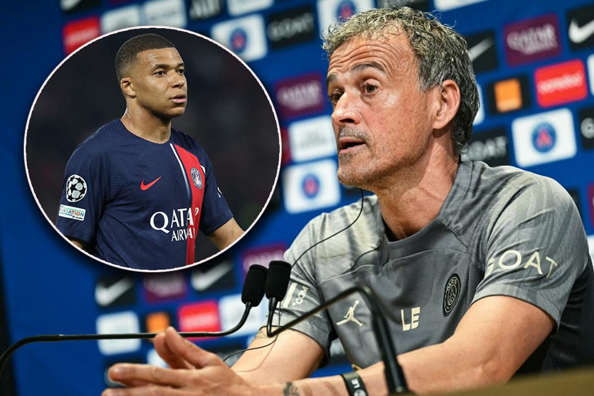 Mbappé se va del PSG y así reaccionó Luis Enrique: ¡su enganchón con un periodista en la conferencia!