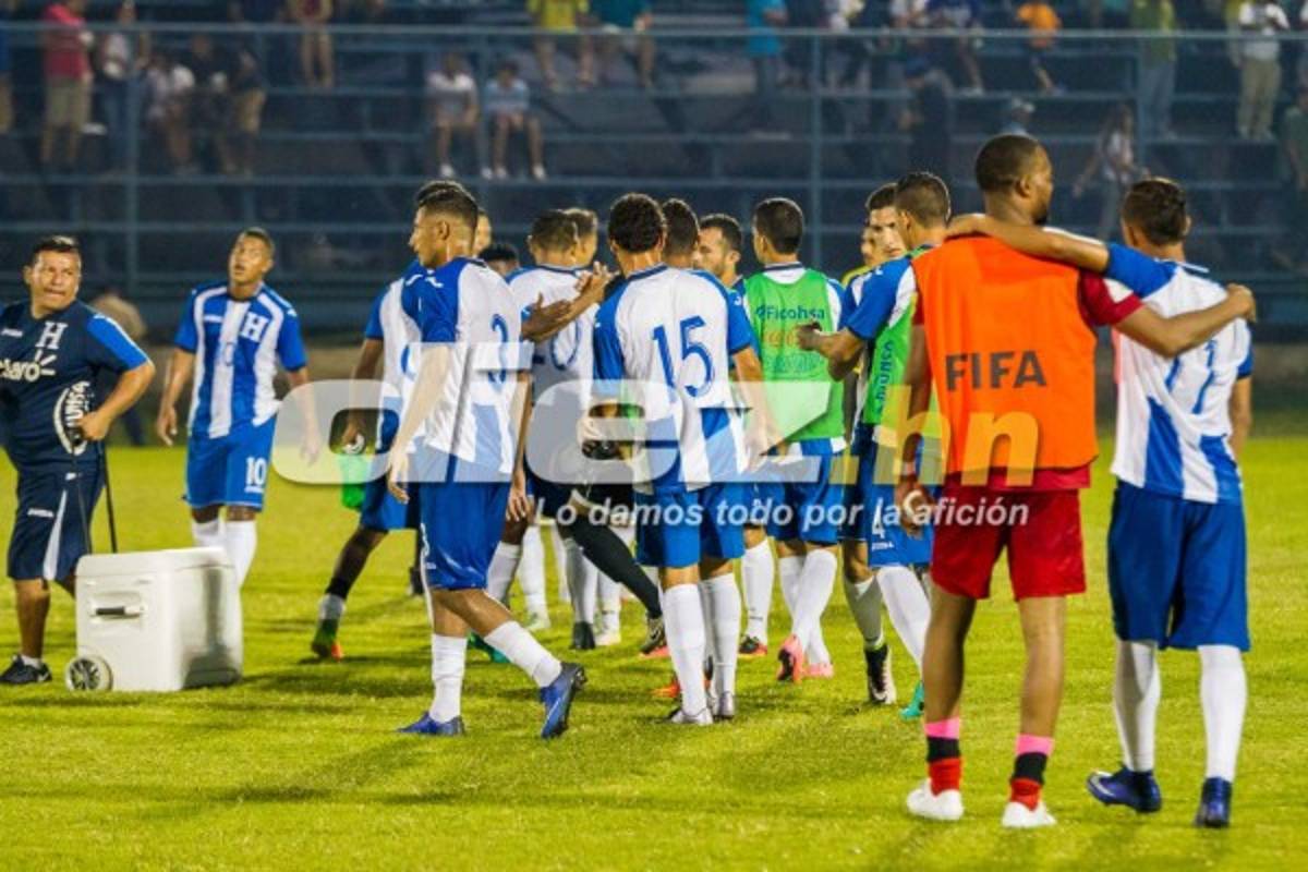 Las curiosas imágenes que nos dejó triunfo de Honduras ante Belice