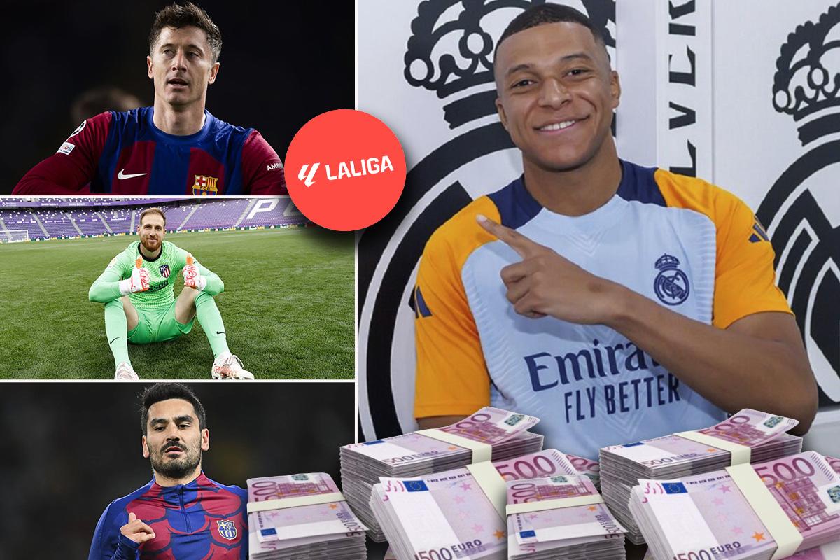 Mbappé será el tercer mejor pagado de la liga española: los dos jugadores que superan a la nueva estrella del Real Madrid
