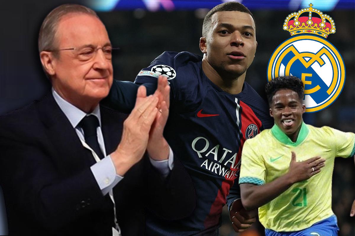 Florentino quiere un equipazo: tras Endrick y Mbappé, Real Madrid avanza por una estrella de la Premier League