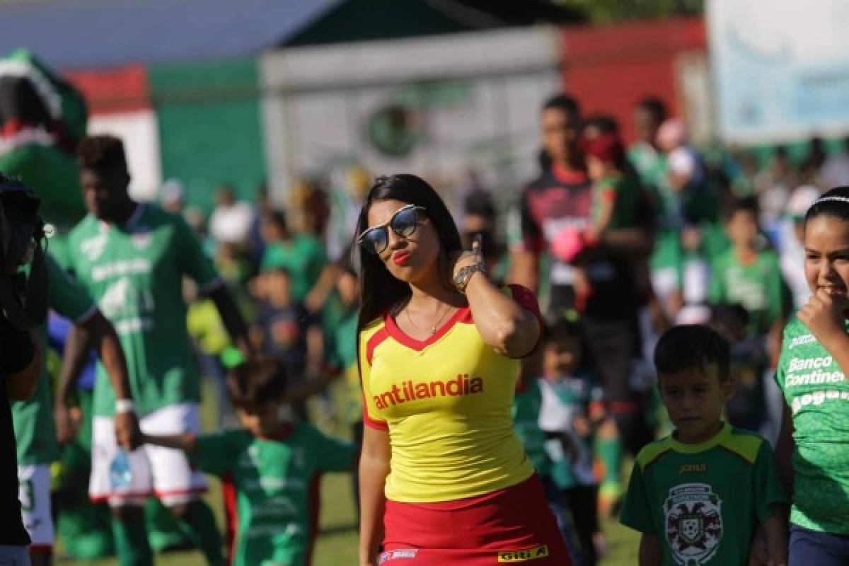 ¡Linduras! Las bellas chicas que engalanaron el arranque del torneo Clausura