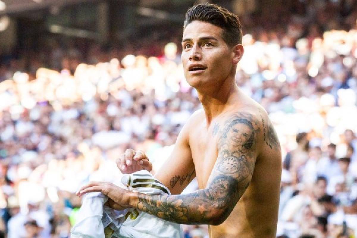 Real Madrid: La descarga de James Rodríguez y desata la locura en el Bernabéu