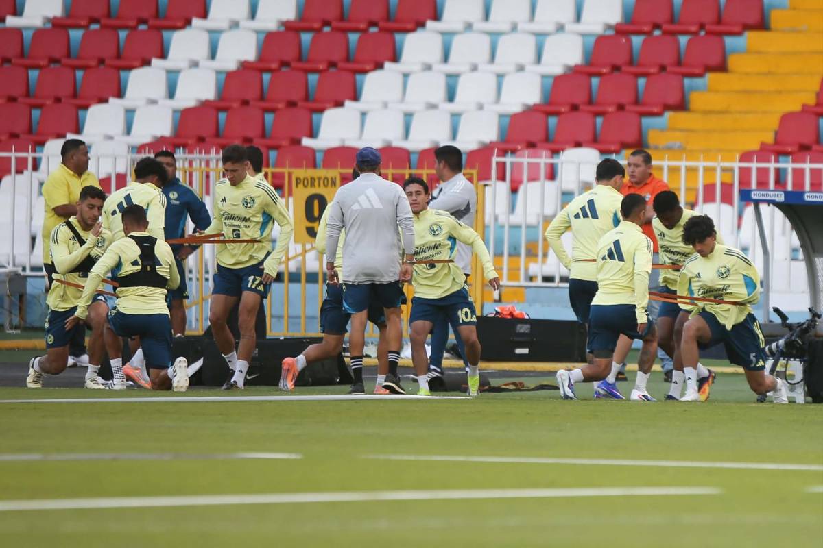América amenaza a Olimpia con exjugador del Barcelona, pero zaguero está en duda; así entrenaron en el estadio Nacional
