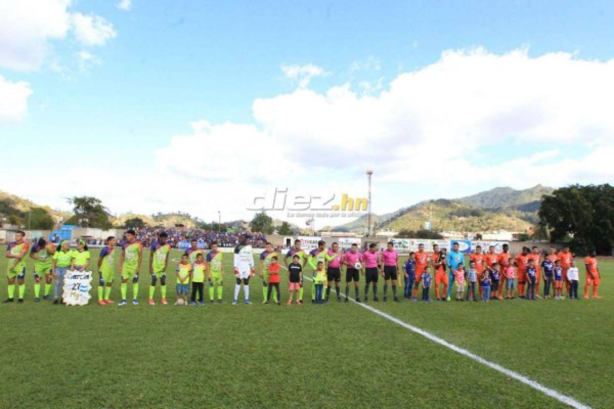 Gesto de Motagua con niños en Danlí, homenaje de Real España y el baile del 'machetazo' en Tocoa  