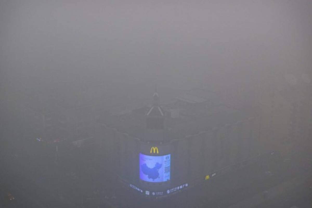 Informe especial: Alerta roja en China por la fuerte contaminación (Fotos)