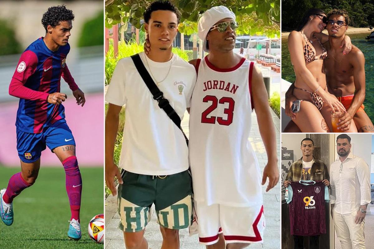 Hijo de Ronaldinho se marchó del Barcelona y tiene nuevo club en Inglaterra: firmó por dos años