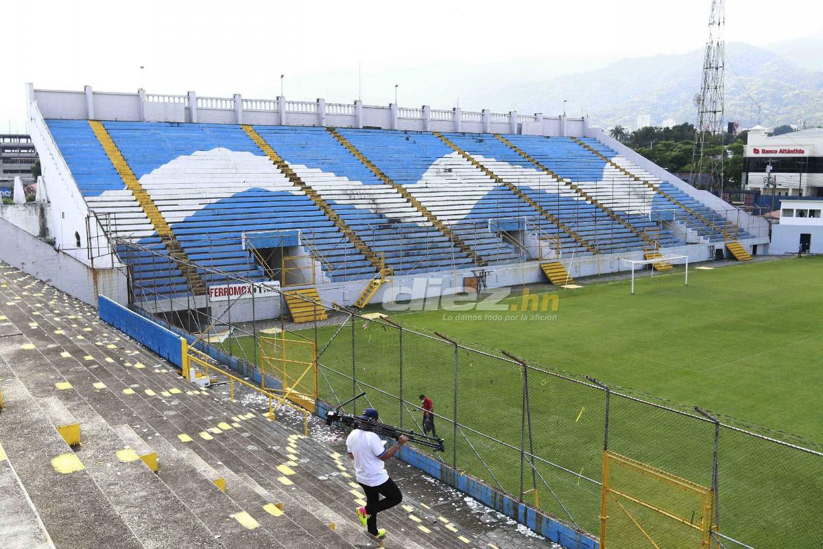 Los rincones del estadio Morazán: Así se encuentra el templo donde se jugará la final Real España - Olimpia
