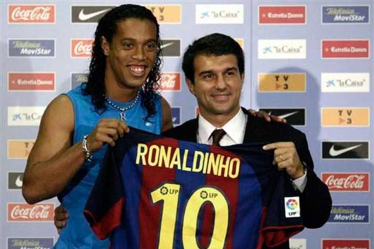 La trayectoria de Ronaldinho en imágenes
