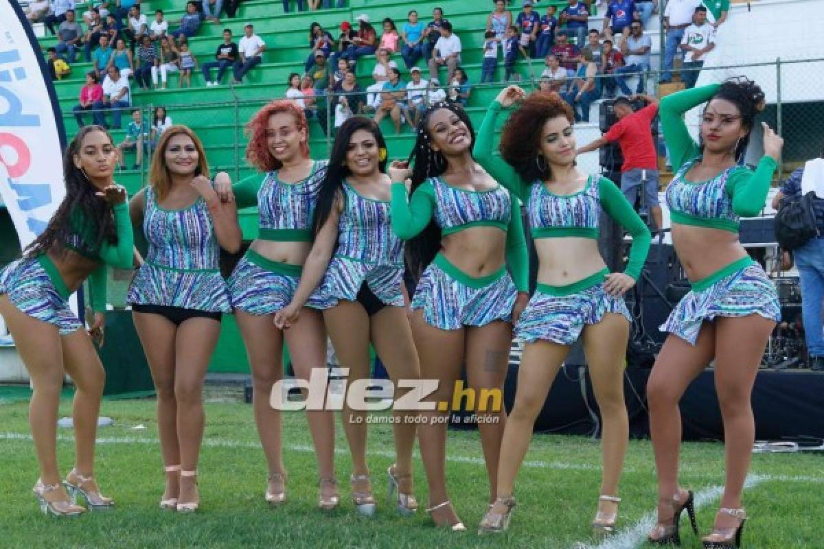 ¡Fiestón en el Puerto! Los gestos de Diego Vázquez y la belleza en el Platense-Motagua