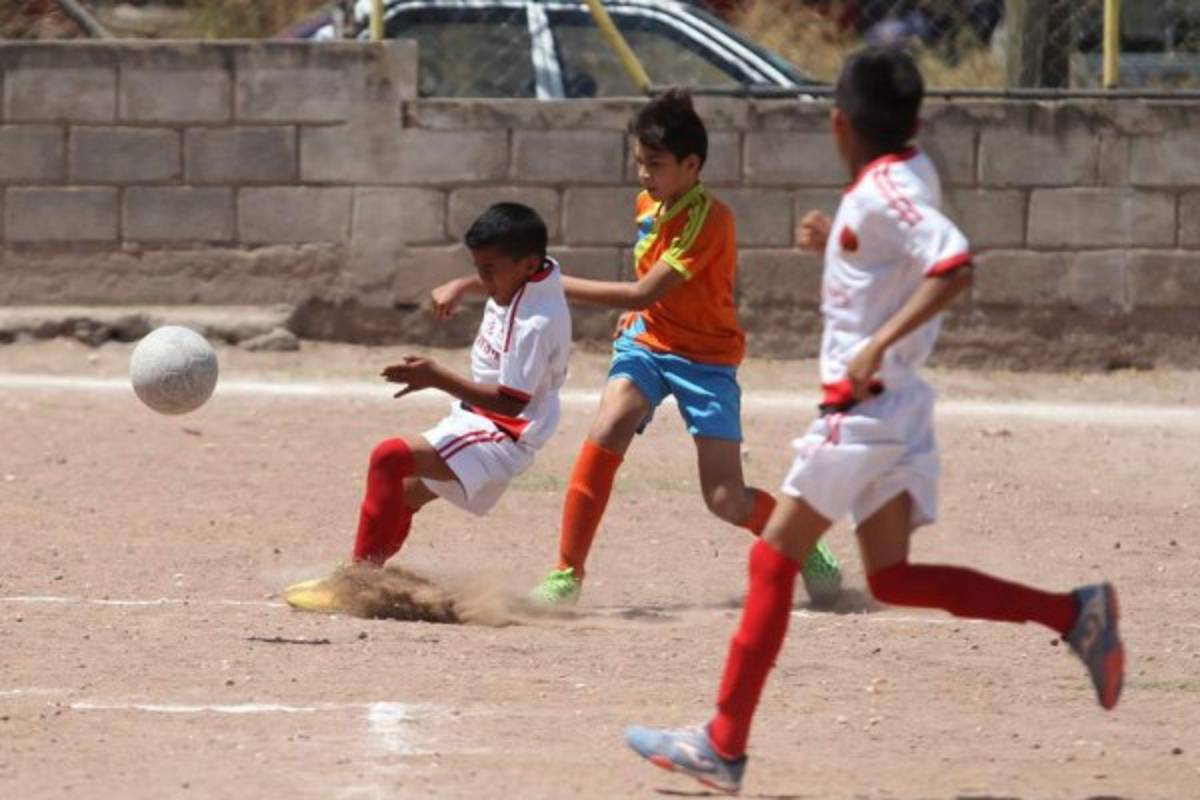 En fotos: El mini estadio que Fenafuth está construyendo en Tegucigalpa