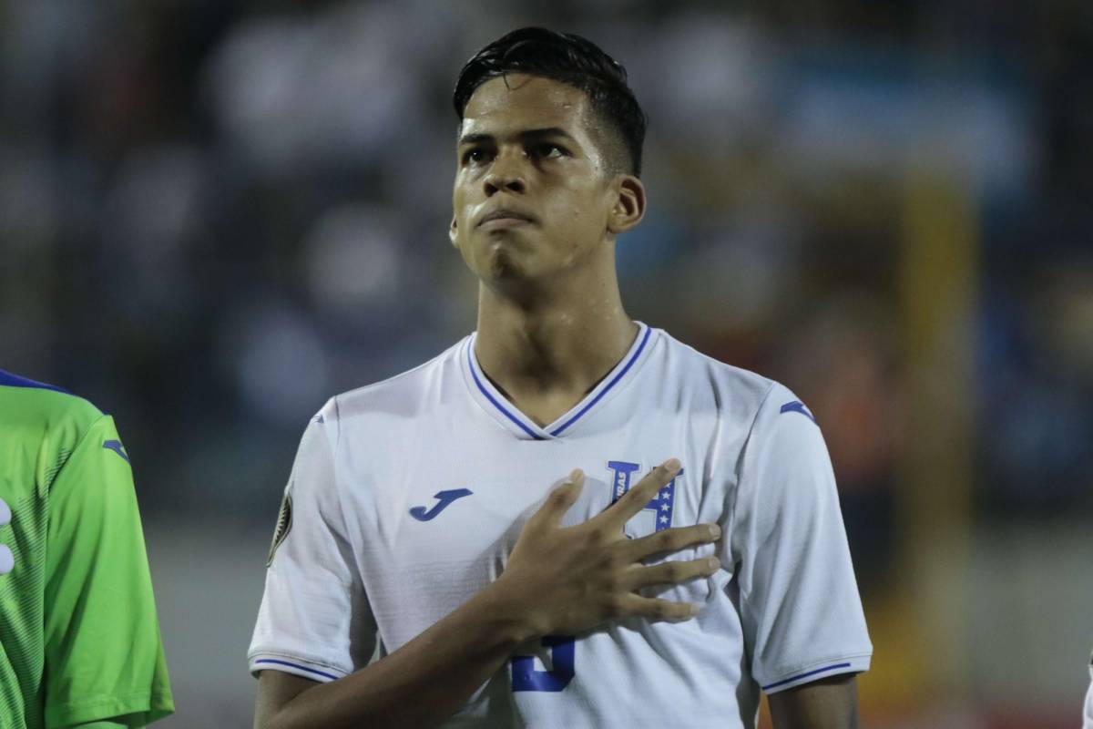 Jeremy Rodas fue titular en la zaga central de la Selección de Honduras en el Premundial.