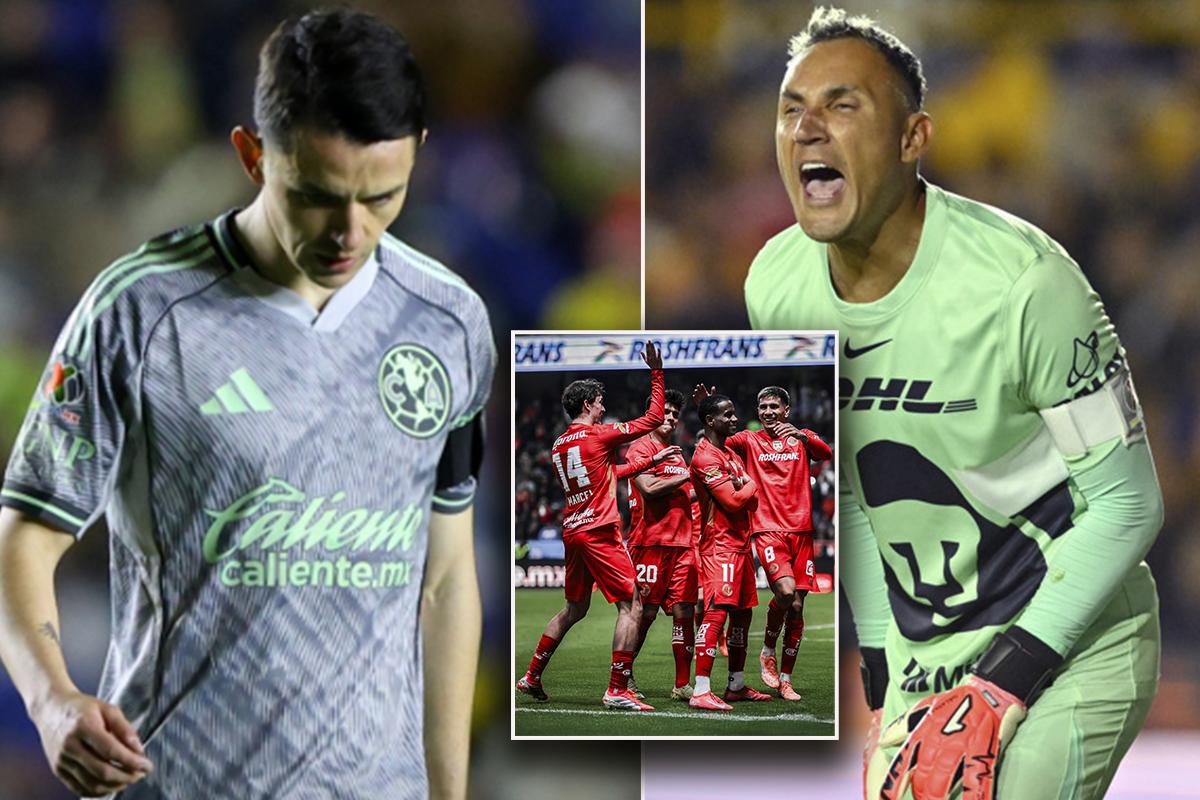 Keylor Navas se luce en la  victoria de Pumas sobre Tigres y América sigue sin ganar; Toluca pelea la cima con Chivas