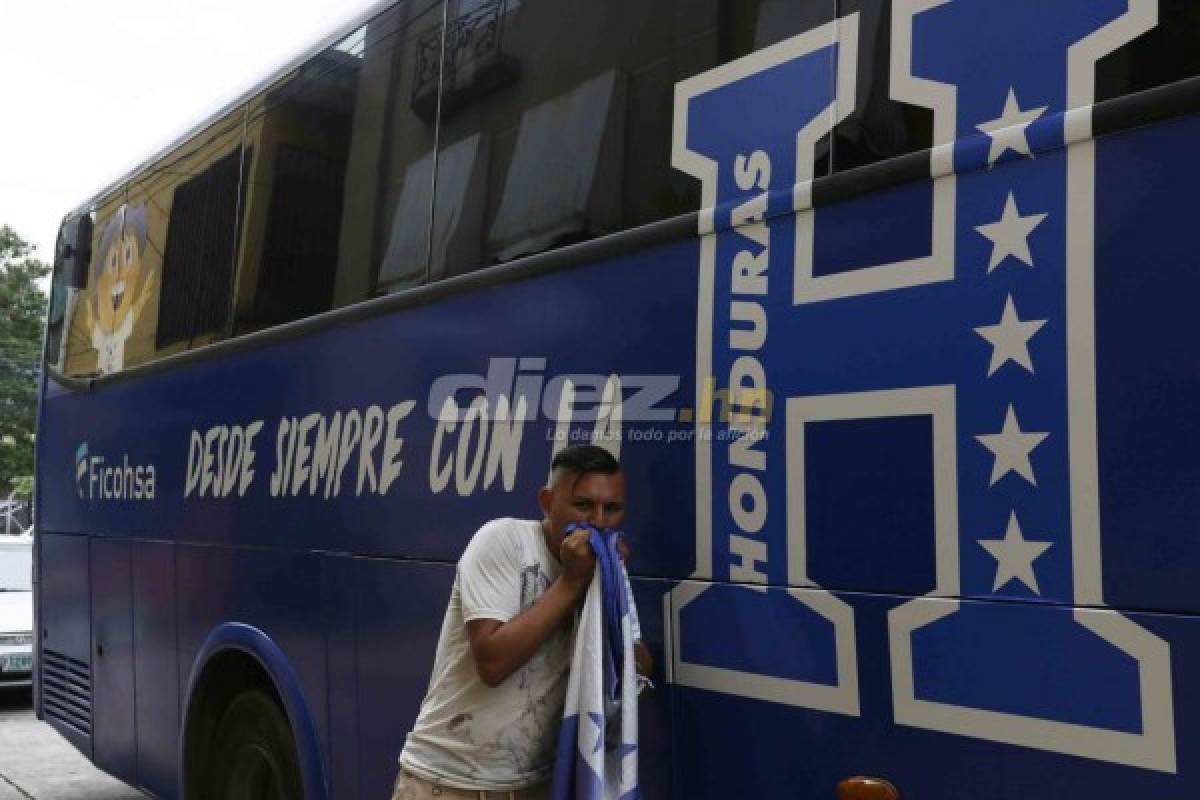 ¡CHULO! Así es el autobús en el que se mueve la Selección de Honduras