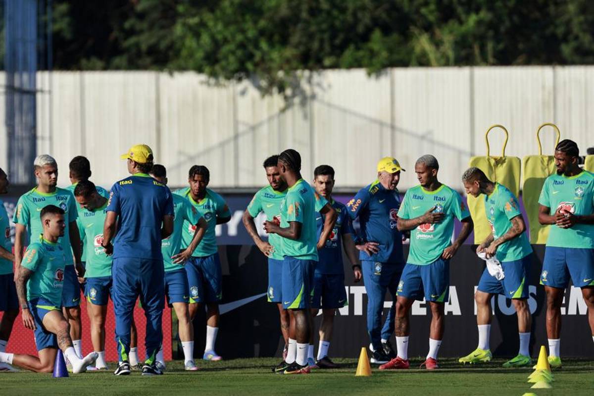 Ancelotti quedó en shock: su primer entrenamiento como DT de Brasil y los tres jugadores que faltan