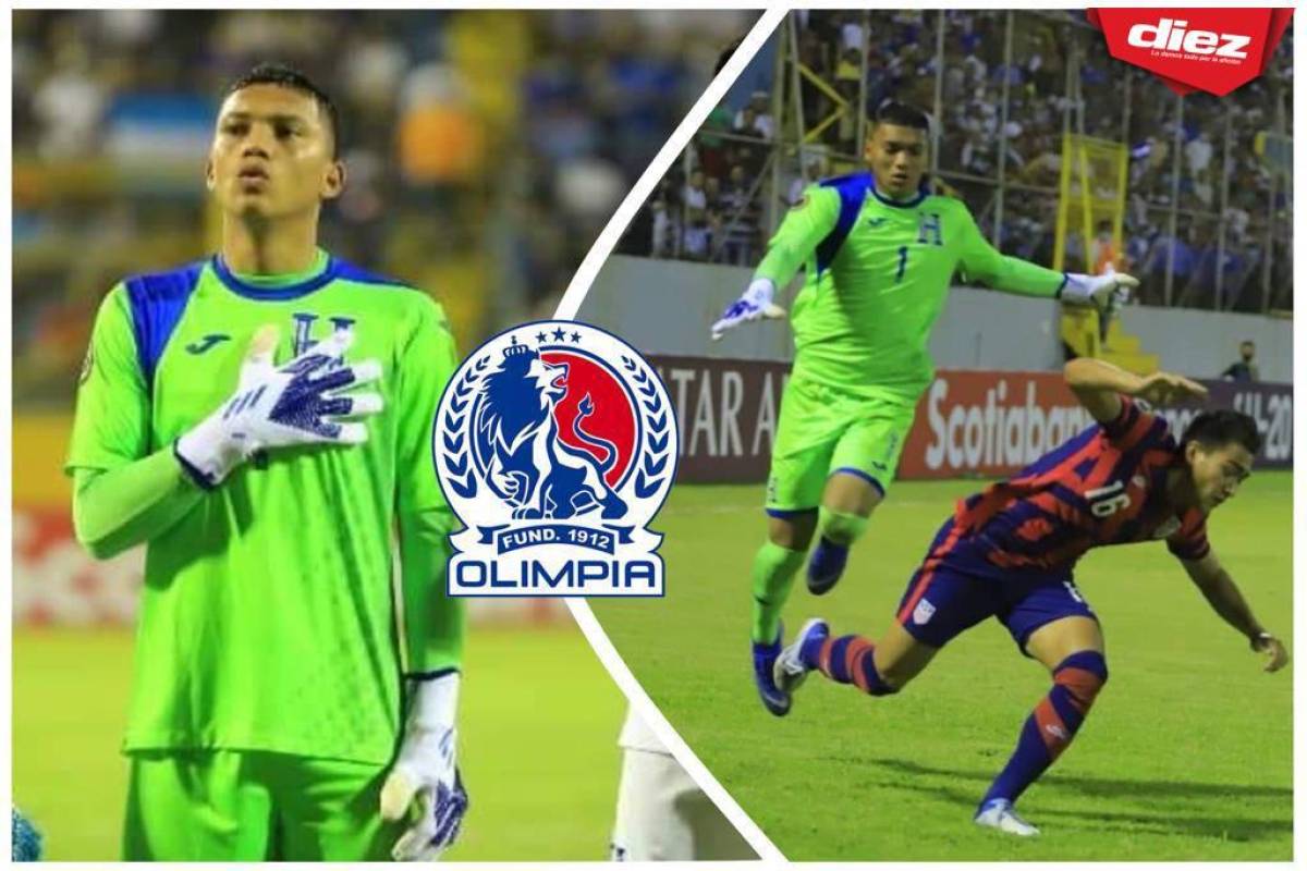 Olimpia pone la mirada y está a un paso de firmar a Juergen García, guardameta de la Selección Sub-20 de Honduras