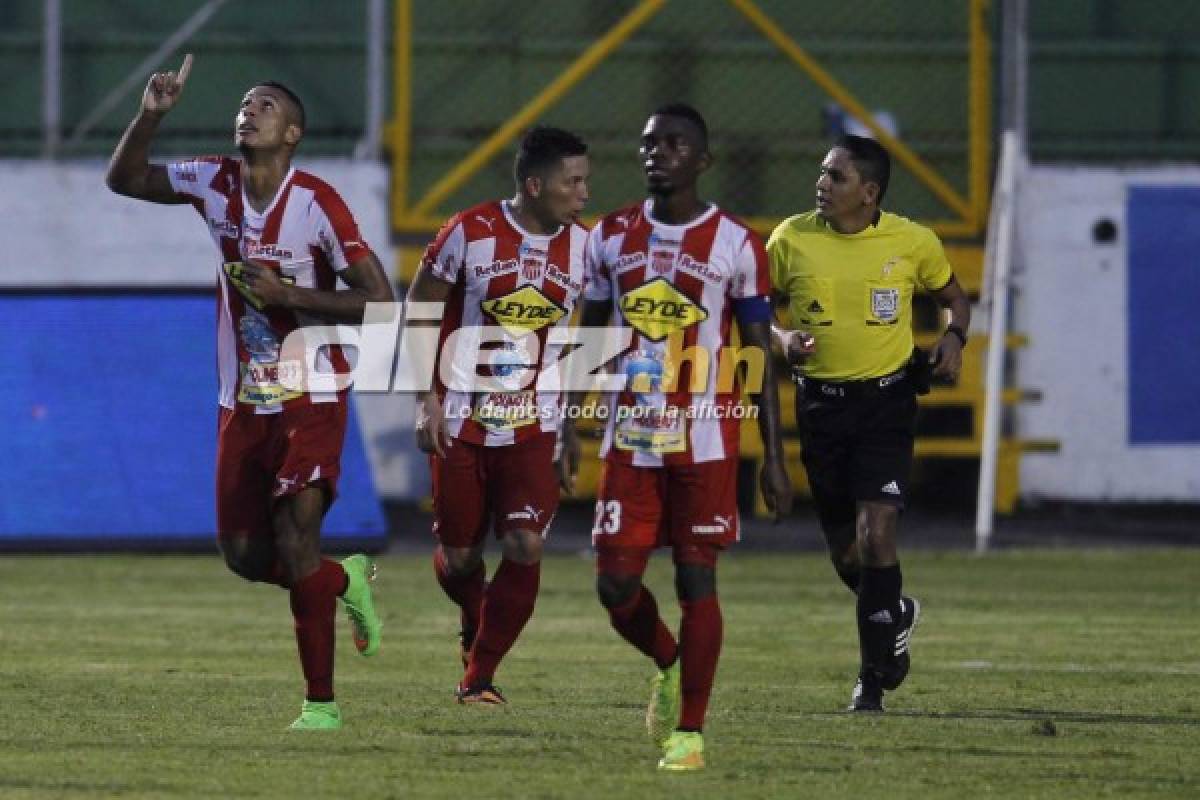 Vida le gana a Motagua 2-1 en casa después de 4 años