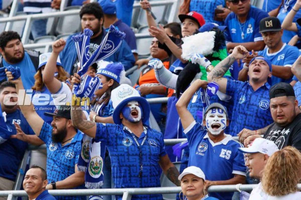 No se vio por tv: La tristeza de El Salvador y el festejo de Curazao y Honduras