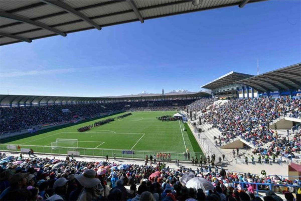 ¡Impresionante! Así es el nuevo estadio más elevado del mundo y que está en Bolivia