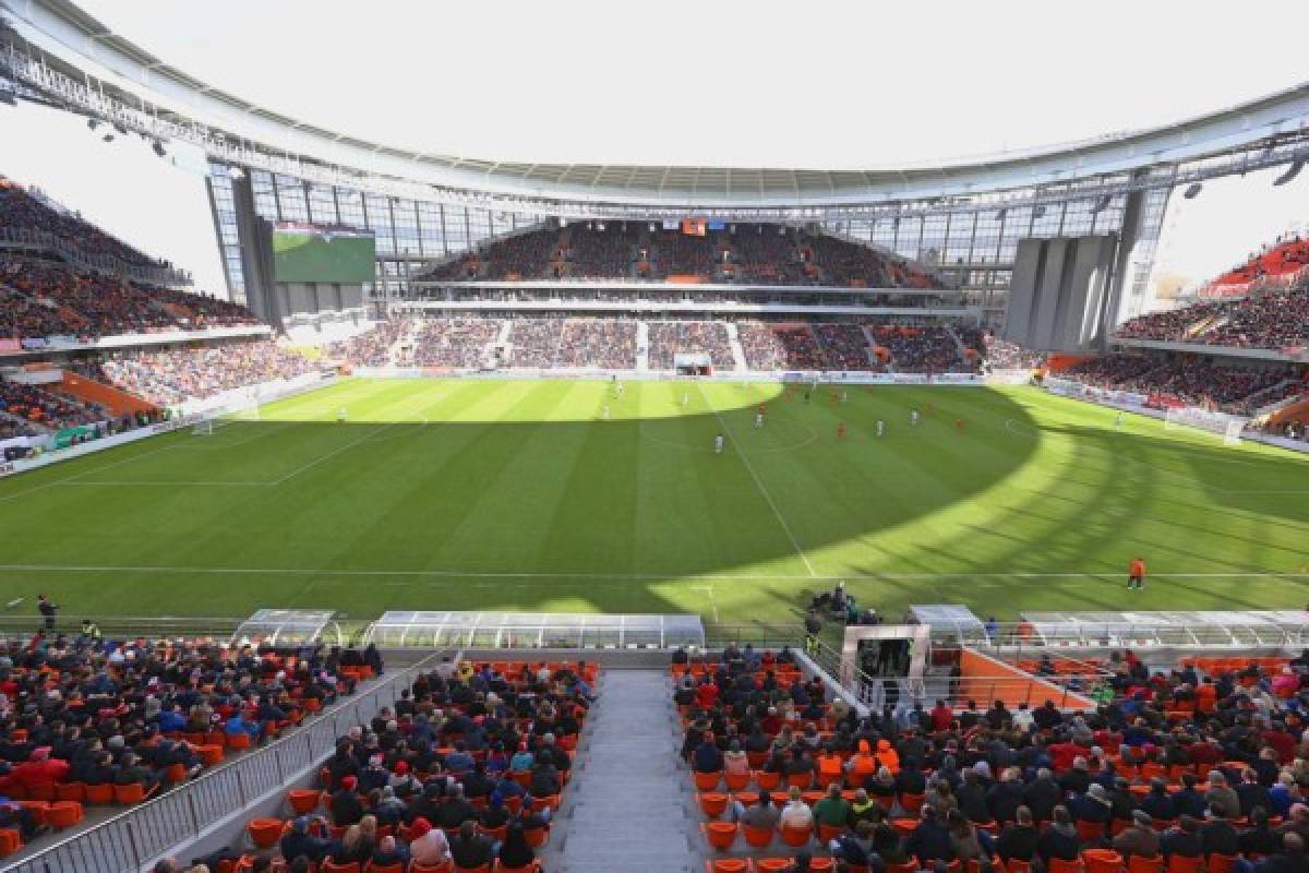 ¡Maravilloso! Se inauguró el Ekaterimburgo Arena, el estadio más raro del Mundial de Rusia