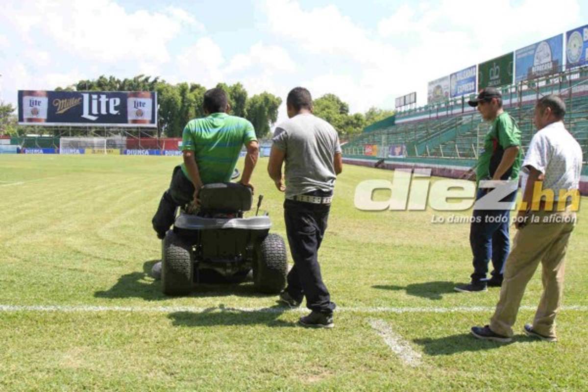 ¡Bien pulido! El ambiente en el Yankel previo a la semifinal entre Marathón-Real España