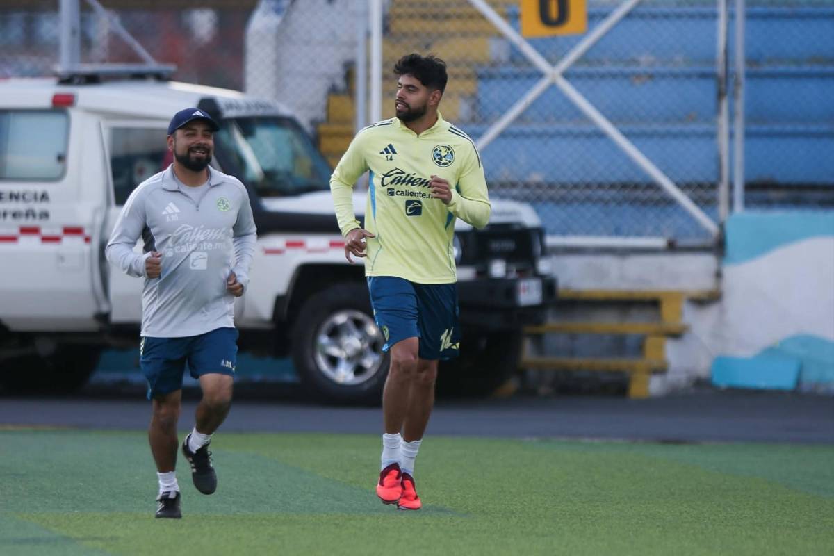 América amenaza a Olimpia con exjugador del Barcelona, pero zaguero está en duda; así entrenaron en el estadio Nacional