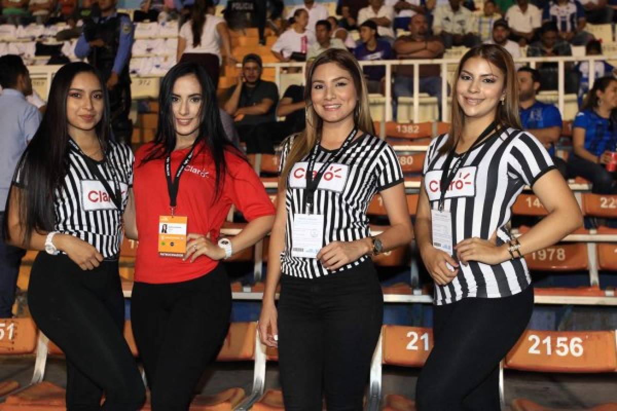 ¡Linduras! Las chicas que embellecieron el juego entre Honduras y Puerto Rico