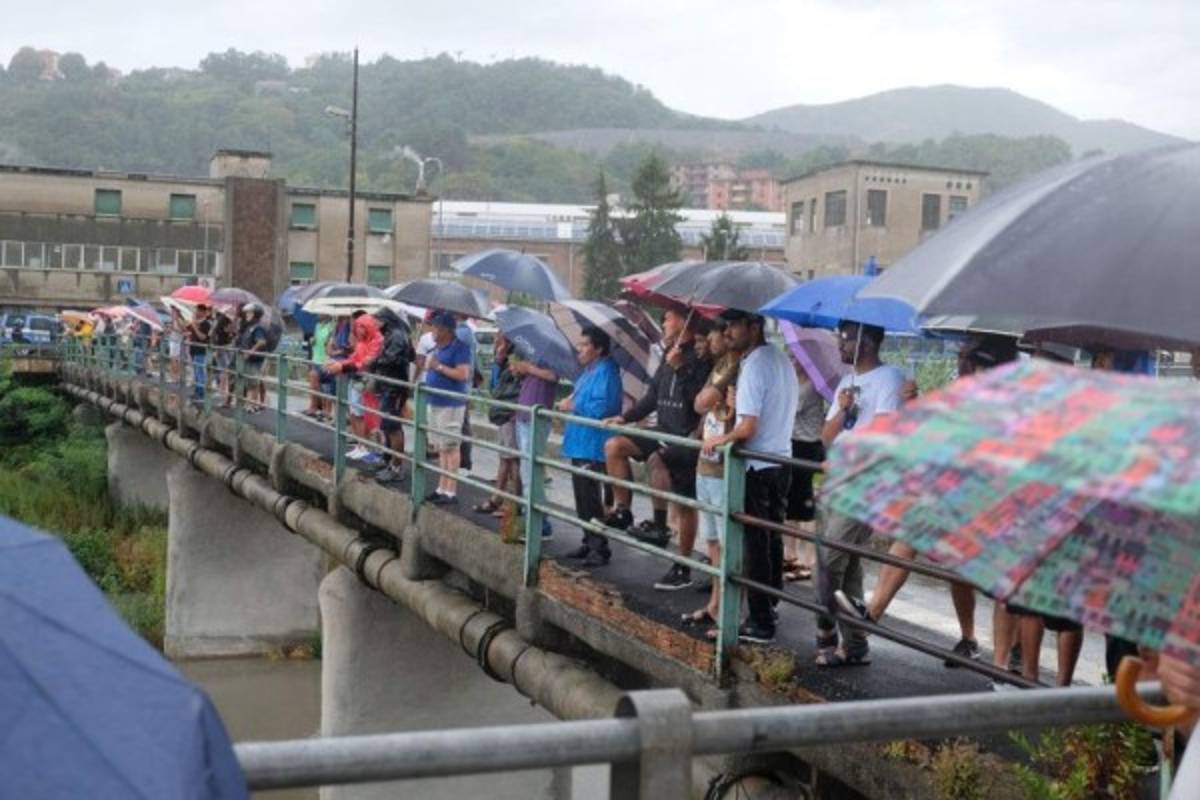 EN FOTOS: Así quedó el puente que se derrumbó en Génova, Italia