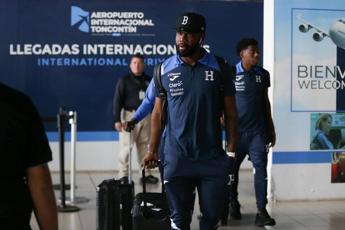 ¿Qué pasó con Rueda, Palma y Kervin? Cabizbajos llegan seleccionados, cuerpo técnico y directivos de Honduras