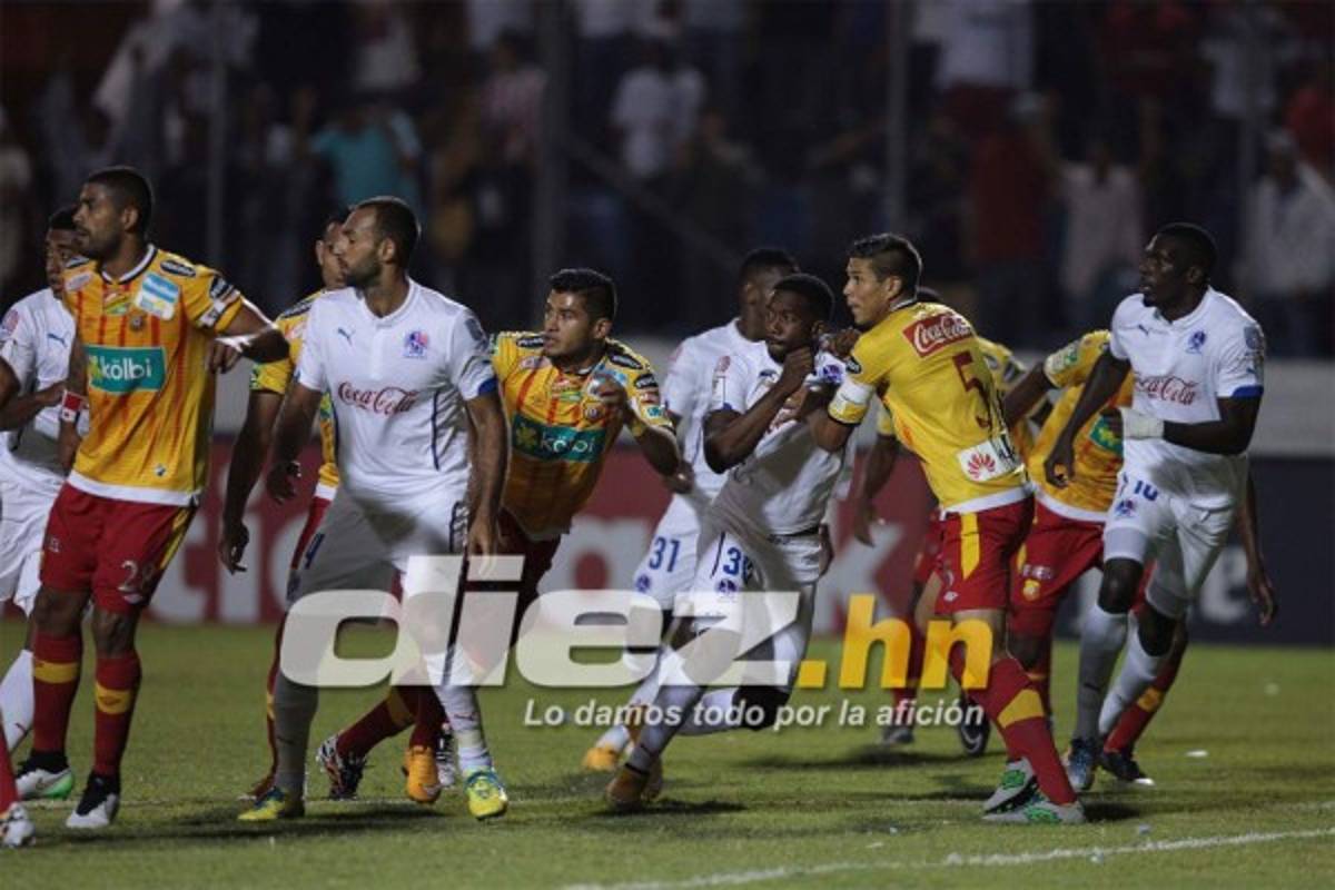 Las mejores imágenes del juego Olimpia vs Herediano
