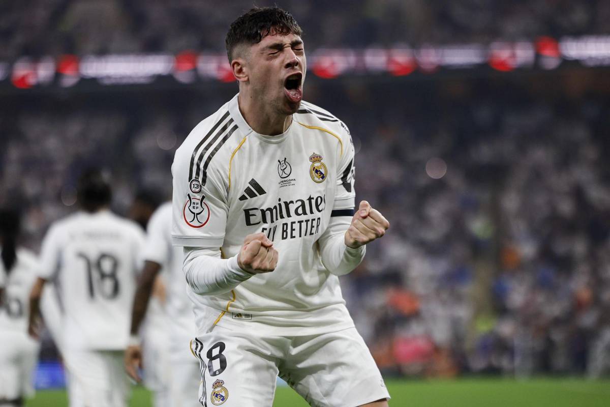 ¿Juega Mbappé? Alineación del Real Madrid para enfrentar al Barcelona en la final de la Supercopa española