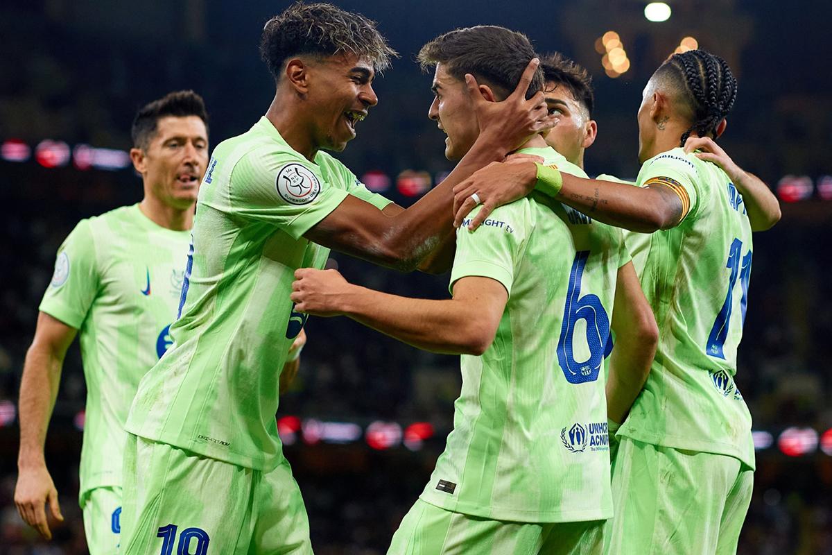 Barcelona derrotó al Athletic Club y se instala en la gran final de la Supercopa de España