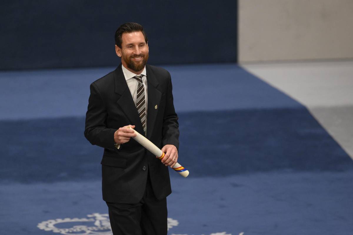 Messi recibe histórico premio: las palabras de la Princesa Leonor y mensaje del Barça