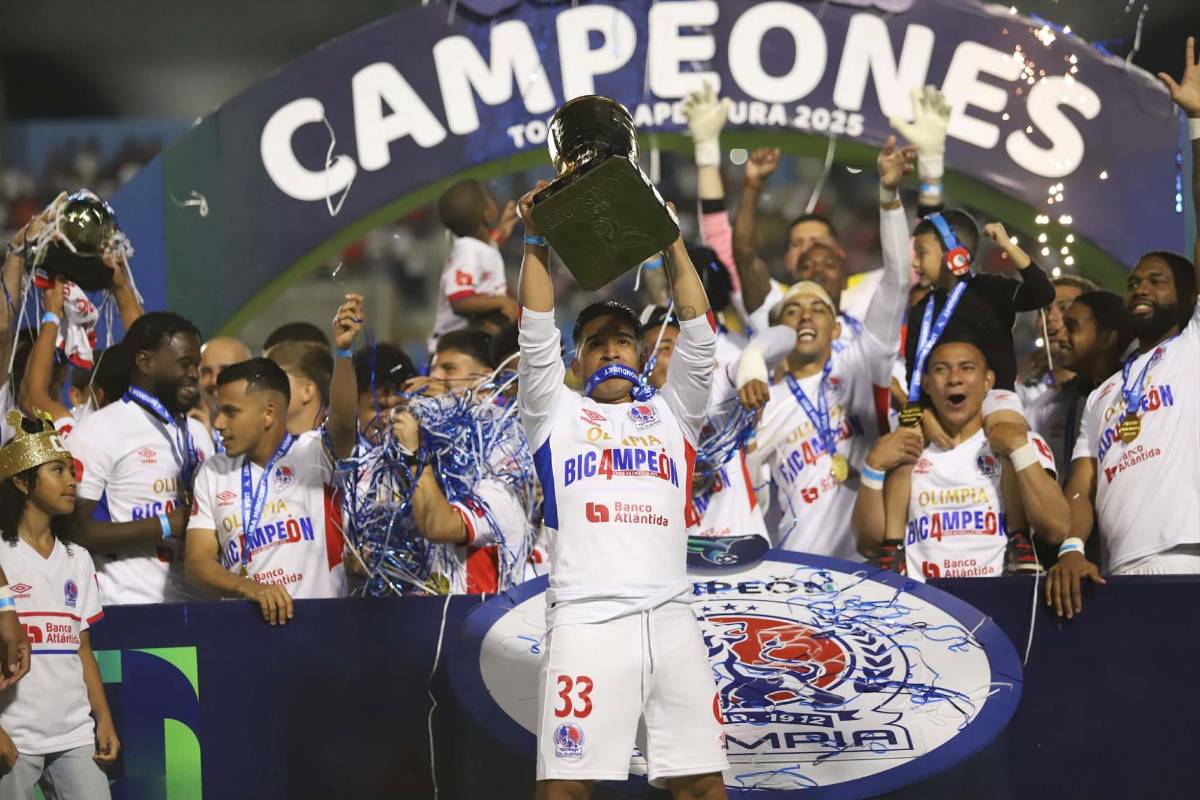 Olimpia festeja la 40 a lo grande, Bengtson y Menjívar estrenan la nueva copa; ¿quién se llevó el Balón de Oro de Honduras?