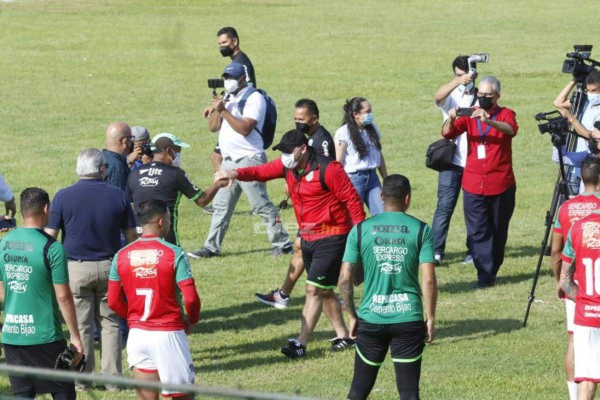 Marathón echa a andar su proyecto de título con el uruguayo 'Tato' García; así fue la bienvenida