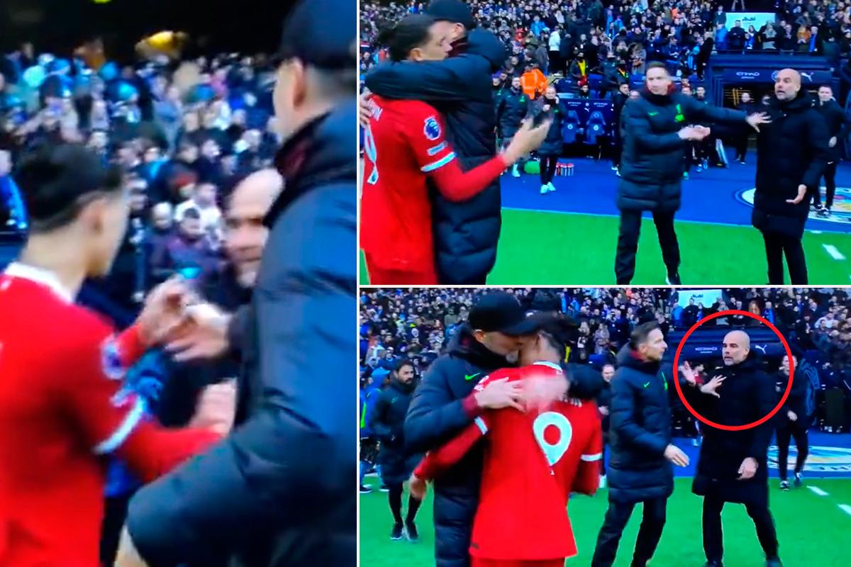 El picante cruce entre Darwin Núñez y Guardiola: lo que dijo el técnico tras el City-Liverpool