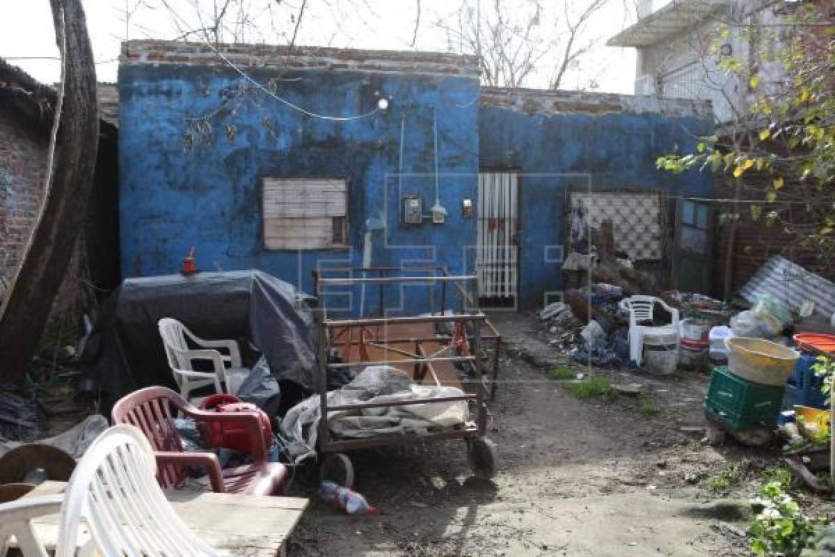 Así luce ahora la primera casa donde creció Maradona; vivir en el barrio era una actividad de alto riesgo