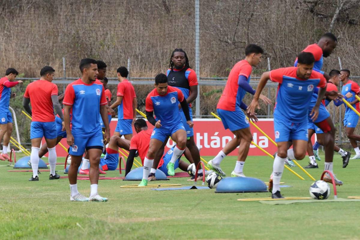 ¿Siguió la polémica? así fue el entrenamiento de Olimpia tras las declaraciones de Eduardo Espinel sobre Real España