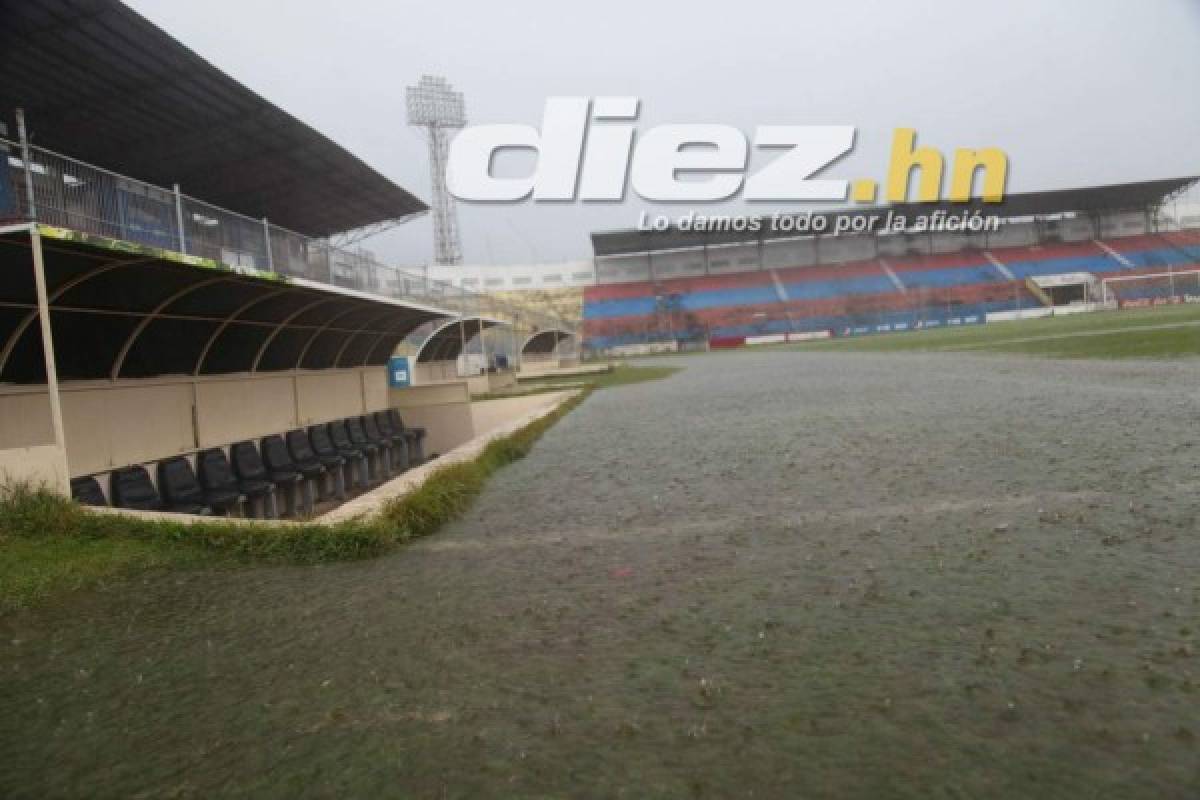 FOTOS: La lluvia, el invitado no deseado en la jornada 18 de la Liga Nacional