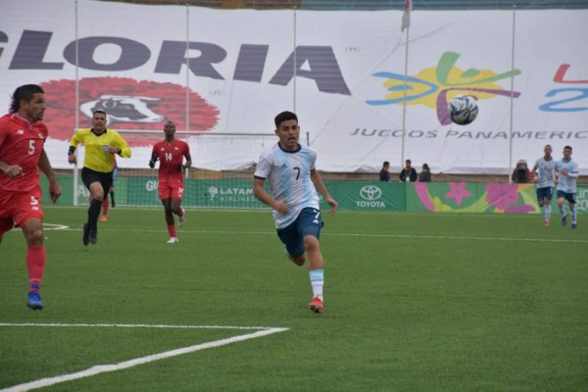 ¡Van con todo! Este sería el once titular de Argentina para la final ante Honduras en los Panamericanos