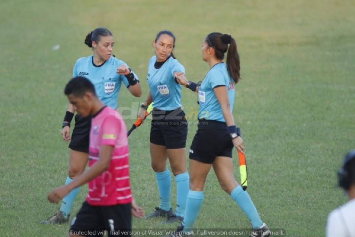 No se vio: Árbitras custodiadas en El Progreso, chinito en el Nacional y homenaje a víctimas del huracán Eta