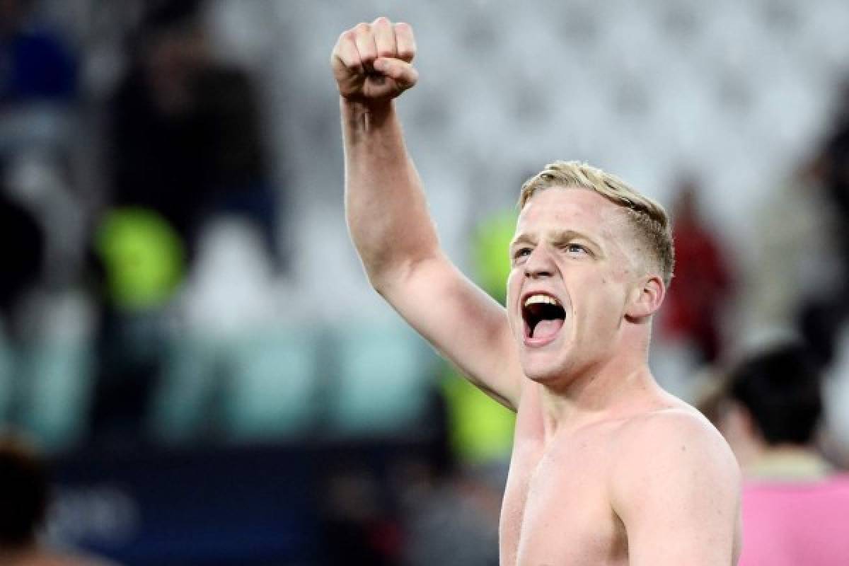 ¡Emotivo festejo! Así celebró en Turín el Ajax su pase a semifinales de Champions