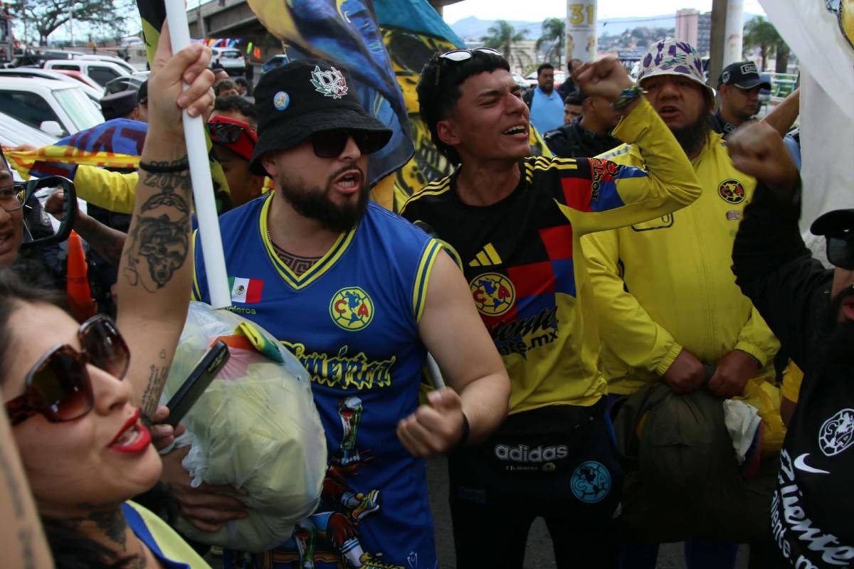El gigante de Concacaf llegó a Honduras: barra del América asiste al Nacional y predice goleada sobre Olimpia